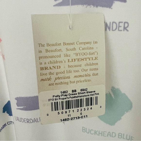 The Beaufort Bonnet Company Polly Play Dress Sir Proper’s Palette NWT - Picture 7 of 9